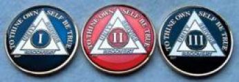 BSP-Anniversary Tri-Plated AA Coin
